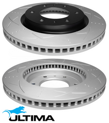 ULTIMA FRONT DISC BRAKE ROTOR SET TO SUIT MITSUBISHI 4N15 TURBO DIESEL 2.4L I4
