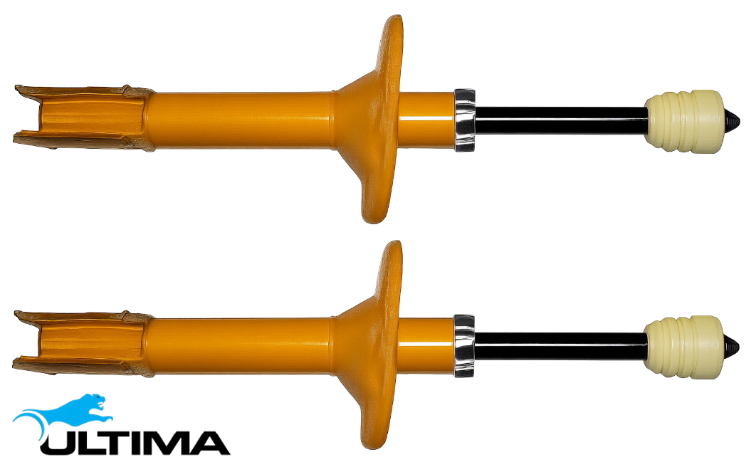 PAIR OF ULTIMA FRONT GAS SHOCK ABSORBERS TO SUIT MITSUBISHI AIRTREK ZE 4G64 2.4 I4 EXCEPT VRX MODELS