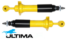 2 X ULTIMA FRONT GAS SHOCK ABSORBER TO SUIT NISSAN NAVARA NP300 D23 D40 YD25DDTI YS23DDT 2.3 2.5L I4