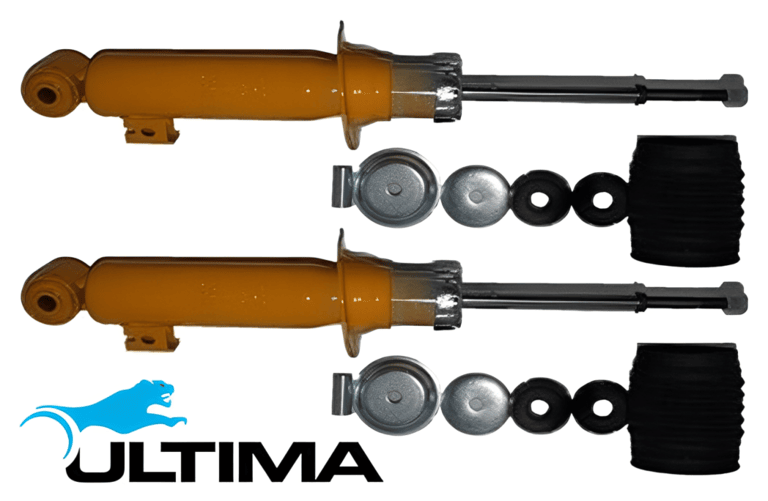 2 X ULTIMA FRONT GAS SHOCK ABSORBER FOR MITSUBISHI TRITON MQ MR 4N15 2.4L I4 SUITS COIL SPRING MODEL