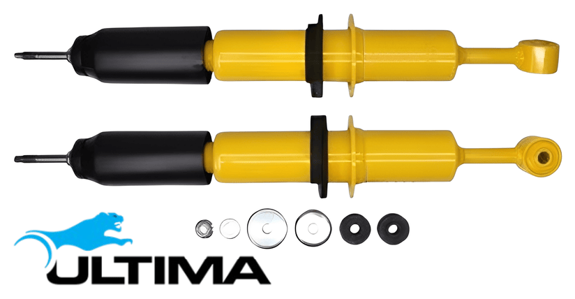 2 X ULTIMA FRONT HEAVY DUTY SHOCK ABSORBER FOR TOYOTA HILUX KUN25R KUN26R 1KD-FTV 2KD-FTV 2.5 3.0 I4