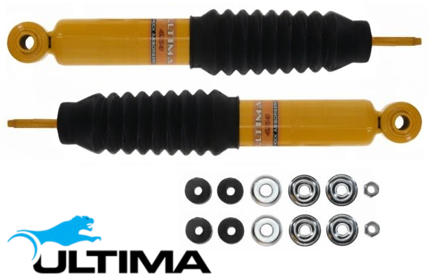 2 X ULTIMA FRONT HEAVY DUTY SHOCK ABSORBER FOR TOYOTA HILUX RZN174R KZN165R 3RZ-FE 1KZ-TE 3.0 2.7 I4