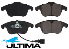 ULTIMA FRONT SEMI-METALLIC BRAKE PAD SET TO SUIT AUDI Q3 8U CFFB CFGC CUVC CUWA DFTA DFUA 2.0L I4