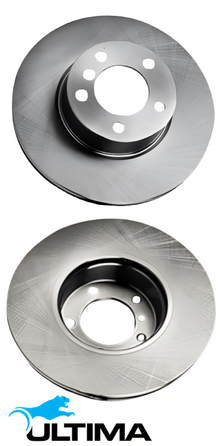 ULTIMA FRONT VENTED DISC BRAKE ROTOR SET TO SUIT AUDI A6 C5 ASG 4.2L V8 OD 312MM EXCEPT WAGON
