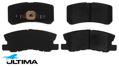 ULTIMA REAR BRAKE PAD SET TO SUIT MITSUBISHI 4B11 4N13 4N14 4G69 4B12 1.8L 2.0L 2.3L 2.4L I4