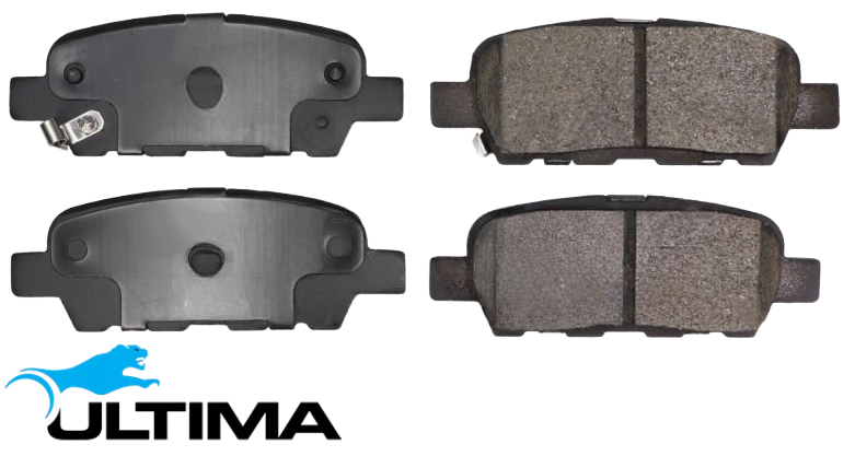 ULTIMA FRONT BRAKE PAD SET TO SUIT MITSUBISHI TRITON MV 4N16 TURBO DIESEL 2.4L I4