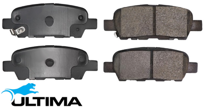 ULTIMA FRONT BRAKE PAD SET TO SUIT MITSUBISHI TRITON MR 4N15 TURBO DIESEL 2.4 I4 CHASSIS KK1 4D ONLY