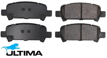ULTIMA REAR BRAKE PAD SET TO SUIT SUBARU LIBERTY BL BP EZ30D 3.0L F6
