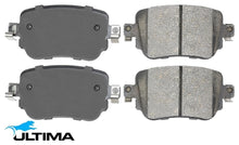 ULTIMA REAR BRAKE PAD SET TO SUIT AUDI A1 GB CZPC TURBO 2.0L I4