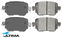 ULTIMA REAR BRAKE PAD SET TO SUIT AUDI CZPC CZEA CULB CUVC CUWA DFUA CWZA TURBO DIESEL 1.4L 2.0L I4