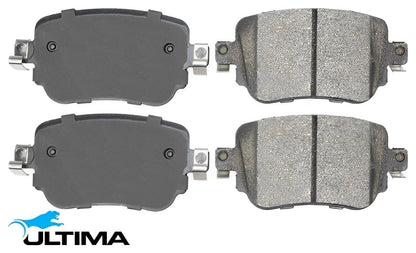 ULTIMA REAR BRAKE PAD SET TO SUIT AUDI Q3 8U CZEA CULB CUVC CUWA DFUA TURBO DIESEL 1.4L 2.0L I4