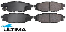 ULTIMA REAR BRAKE PADS TO SUIT SUBARU LIBERTY BM YA EJ253 EJ255 2.5L F4