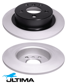 ULTIMA REAR SOLID DISC BRAKE ROTOR SET TO SUIT BMW 2 SERIES 218D B47C20A 2.0L I4 SUITS F45 ONLY