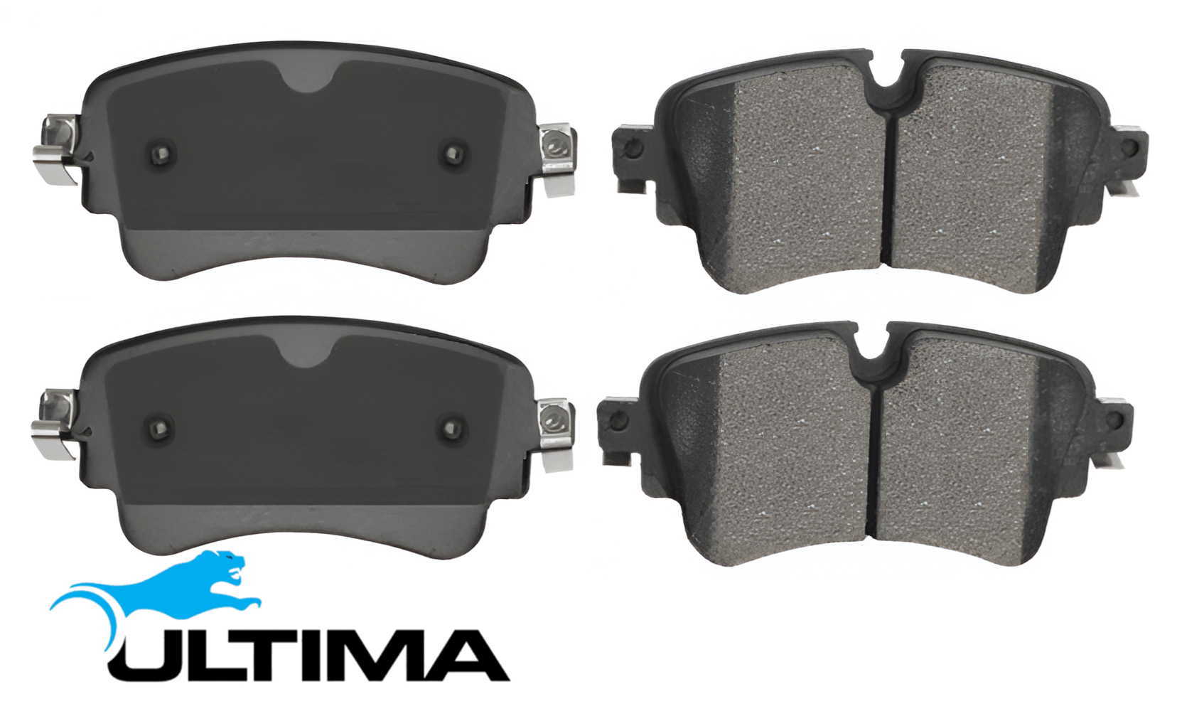 ULTIMA REAR CERAMIC BRAKE PAD SET TO SUIT AUDI Q5 FY DETA TURBO DIESEL 2.0L I4