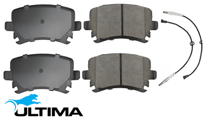 ULTIMA REAR BRAKE PAD SET TO SUIT BMW 3 SERIES 335I N55B30A 3.0L I6 TOURING M SPORT MODEL