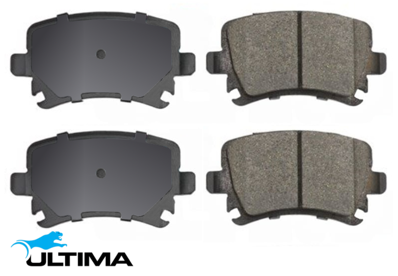 ULTIMA REAR BRAKE PAD SET TO SUIT AUDI CFGB CDLB CDAA BWA CHHC CESA BLS BYT CAXC 1.4 1.8 1.9 2.0L I4