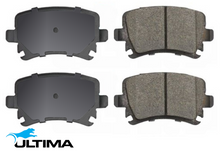 ULTIMA REAR BRAKE PAD SET TO SUIT AUDI A6 C6 BDX 2.8L V6 321MM DISC SEDAN ONLY