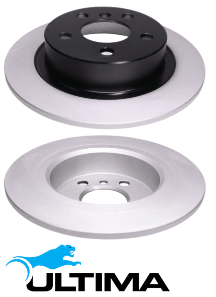 ULTIMA REAR SOLID DISC BRAKE ROTOR SET TO SUIT BMW 2 SERIES 218I B38A15A TURBO 1.5 I3 SUITS F45 ONLY
