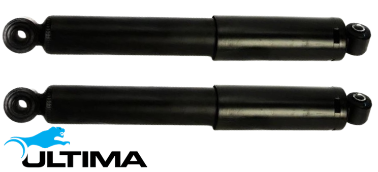 PAIR OF ULTIMA REAR GAS SHOCK ABSORBERS TO SUIT MITSUBISHI TRITON MK 6G72 3.0L V6 RWD ONLY