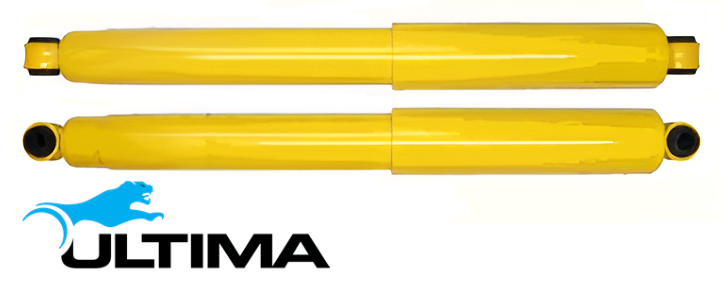 2 X ULTIMA REAR GAS SHOCK ABSORBER FOR NISSAN NAVARA NP300 D23 YS23DDTT 2.3 I4 EXCL. CBAD23 & CBND23