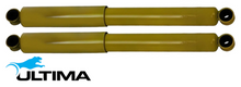 PAIR OF ULTIMA REAR GAS SHOCK ABSORBERS TO SUIT MITSUBISHI TRITON MK 6G72 3.0L V6 RWD ONLY