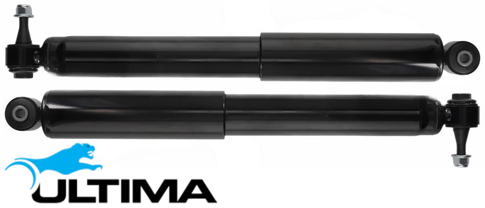 2 X ULTIMA REAR HEAVY DUTY SHOCK ABSORBER FOR FORD FALCON BA BF FG X BARRA 240T 245T 270T 4.0 I6 UTE
