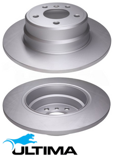 ULTIMA REAR SOLID DISC BRAKE ROTOR SET TO SUIT BMW X SERIES X5 M62TUB44 N62B44 4.4L V8 OD 324MM