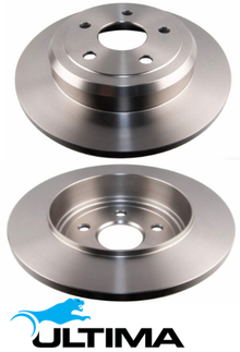 REAR SOLID DISC BRAKE ROTORS TO SUIT JEEP GRAND CHEROKEE WK ERB 3.6L V6 EXCEPT SUMMIT MODEL OD 330MM