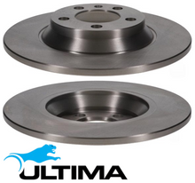 ULTIMA REAR SOLID DISC BRAKE ROTOR SET TO SUIT AUDI A1 GB CZPC TURBO 2.0L I4