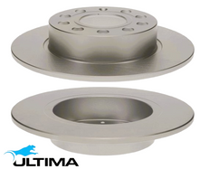 REAR SOLID DISC BRAKE ROTORS TO SUIT VOLKSWAGEN GOLF MK.5 AXW BLP BLX BGU BLR BSE BVY 1.6 2.0 I4