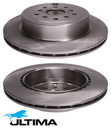 ULTIMA REAR VENTED DISC BRAKE ROTOR SET TO SUIT SUBARU FORESTER SJ FA20E 2.0L F4 TS MODEL OD 316MM