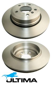 ULTIMA REAR VENTED DISC BRAKE ROTORS TO SUIT BMW X SERIES X3 M57D30TU TURBO DIESEL 3.0L I6 OD 320MM